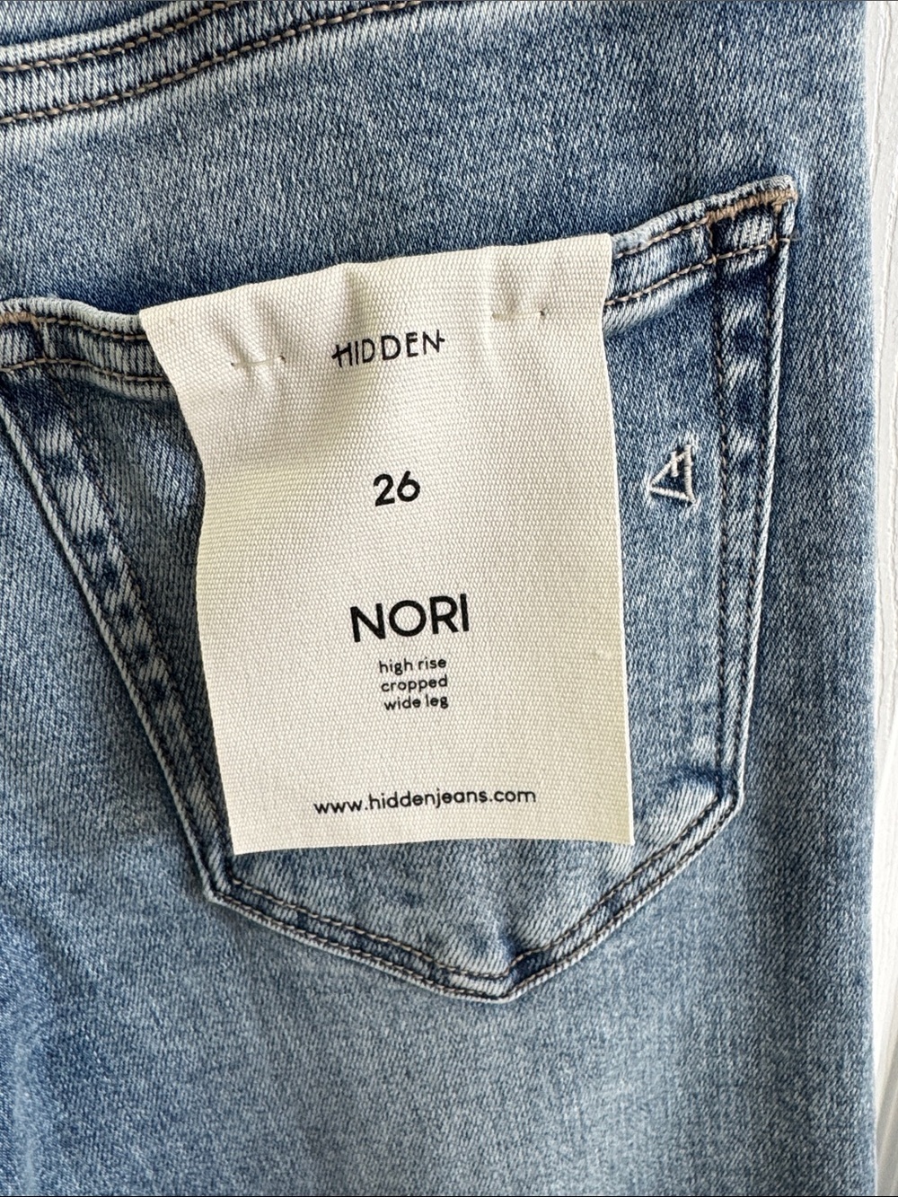 Hidden - Nori - High Rise - Crop - Wide Leg - Picture 12 of 12